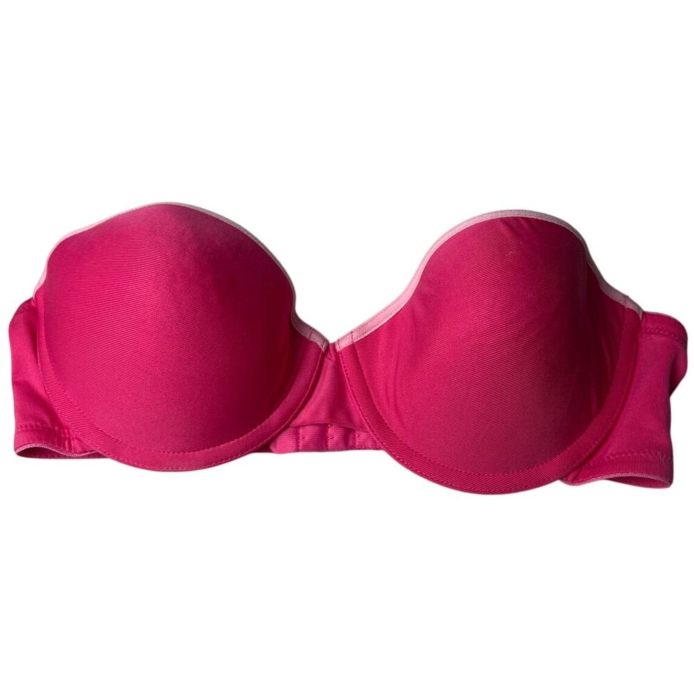 Flirtitude Pink Padded Petite Underwire Bra 34B